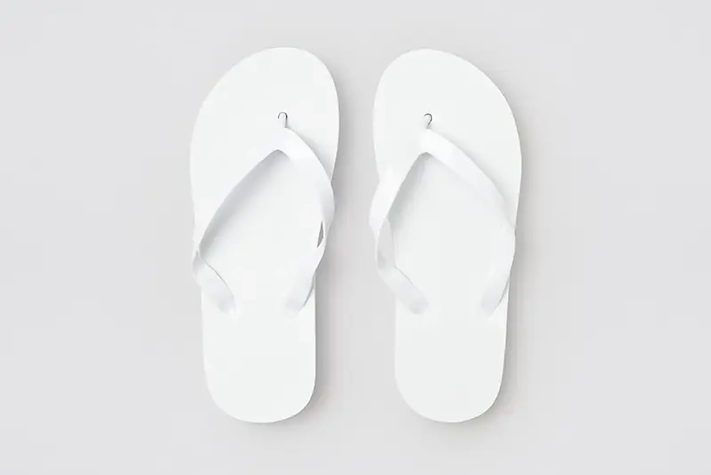 Playa Sandal, weiß, 9mm EVA, Größe 26,5cm (40) | Wellness-Slipper
