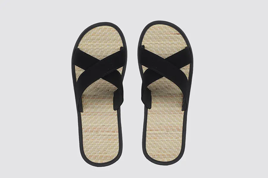 Bamboo Cross, size 28,5cm | Wellness slippers
