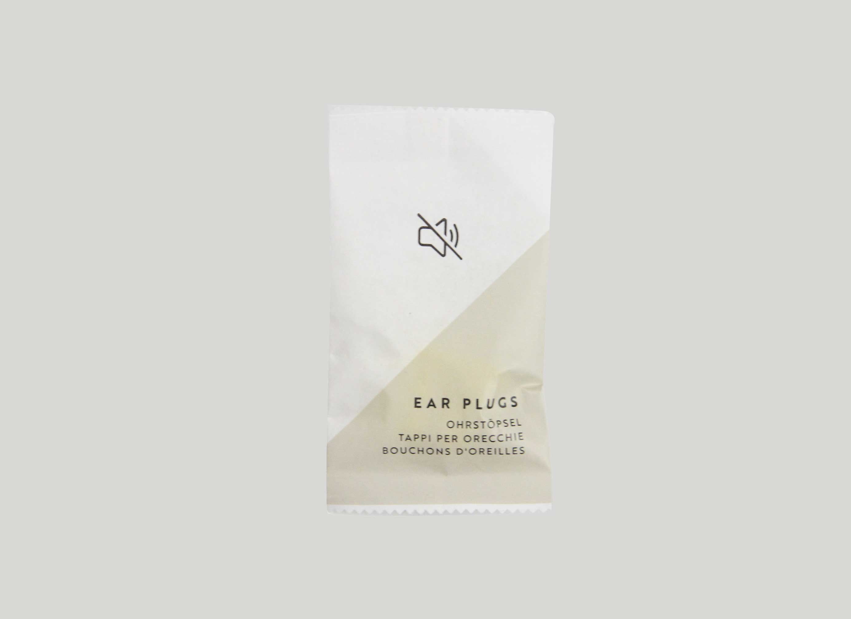 BASIC PAPER - Earplug in paper sachet