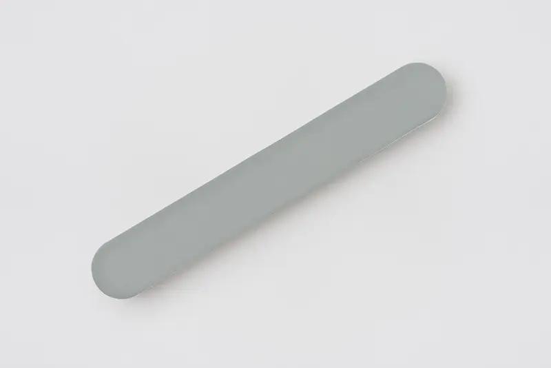 Lime à ongles avec surface de polissage, 10cm, emballage individuel