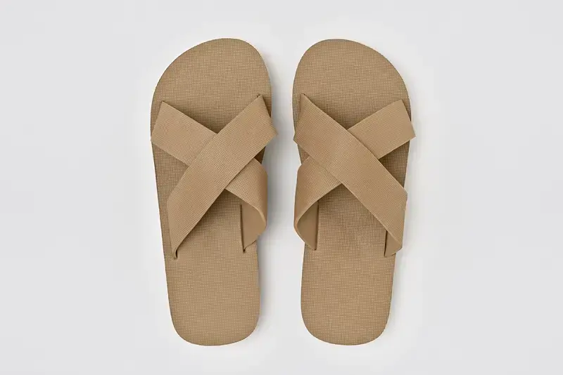 Cross wellness, marrón, longitud 29,3cm (44) | zapatillas de bienestar
