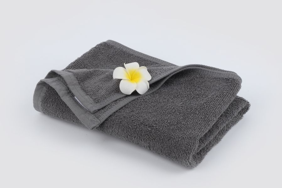 Bath towel 100x150cm, 400gm², dark grey