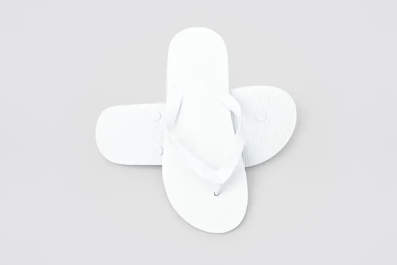 Playa Sandal, 9mm EVA in white color, size 26,5cm (40)