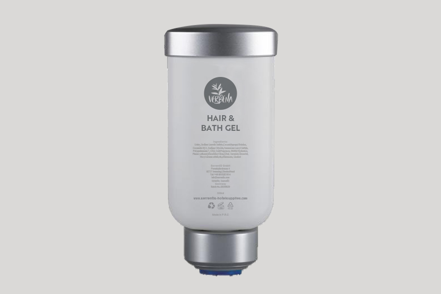 VERBENA GENTLE 380  - Hair & Bath gel 380ml, squeeze bottle "Gentle 380"