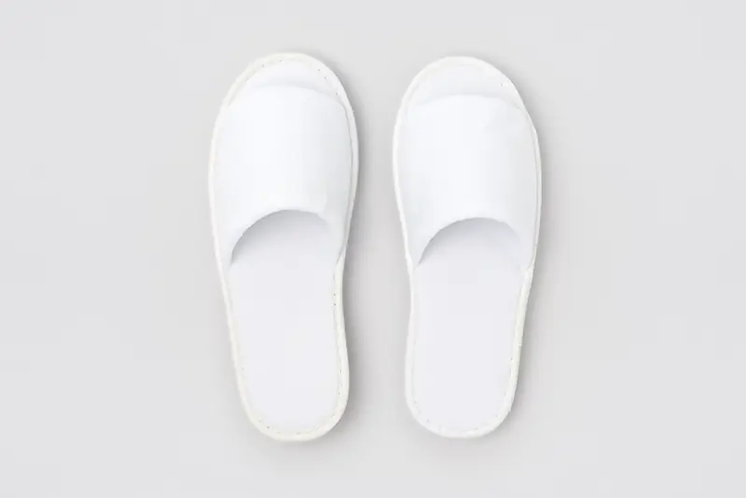 P-Andy Velour, aperta, colore bianco, misura 28,2cm | pantofola per hotel
