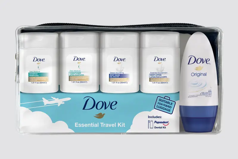 Dove Professional Black & White – Essential Travel Kit