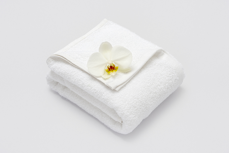 Bath towel 100x150cm, 400gm², white