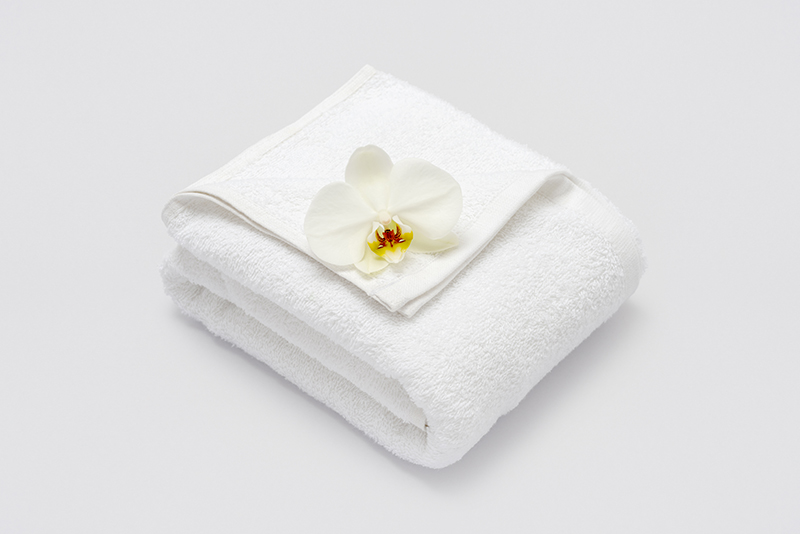 Serviette de bain 100x150cm, 400gm², blanc