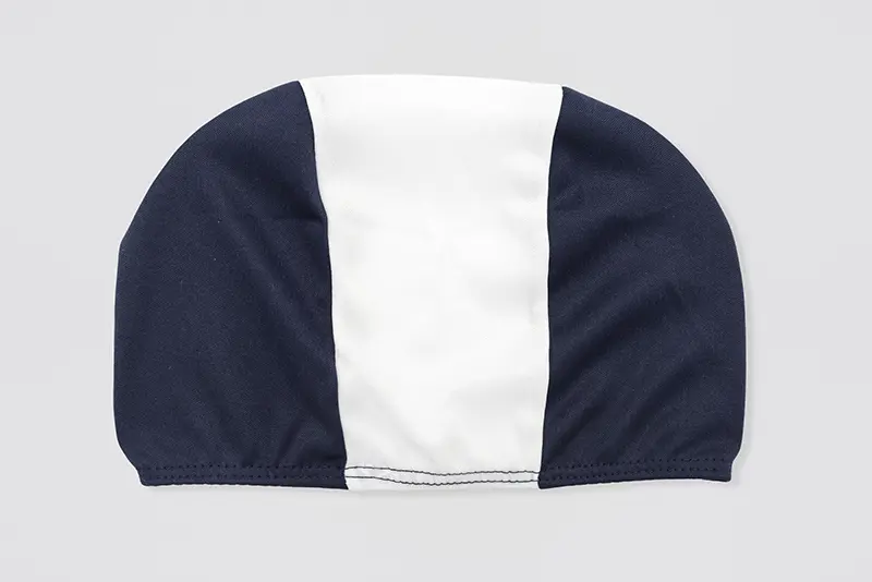 Bonnets de bain, bleu foncé/blanc/bleu foncé