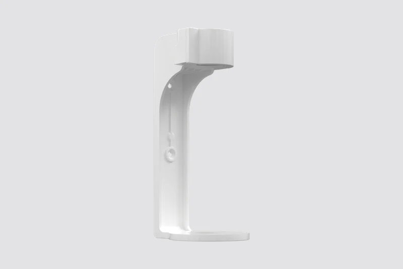 Support mural Dove en ABS blanc pour distributeurs de 500 ml