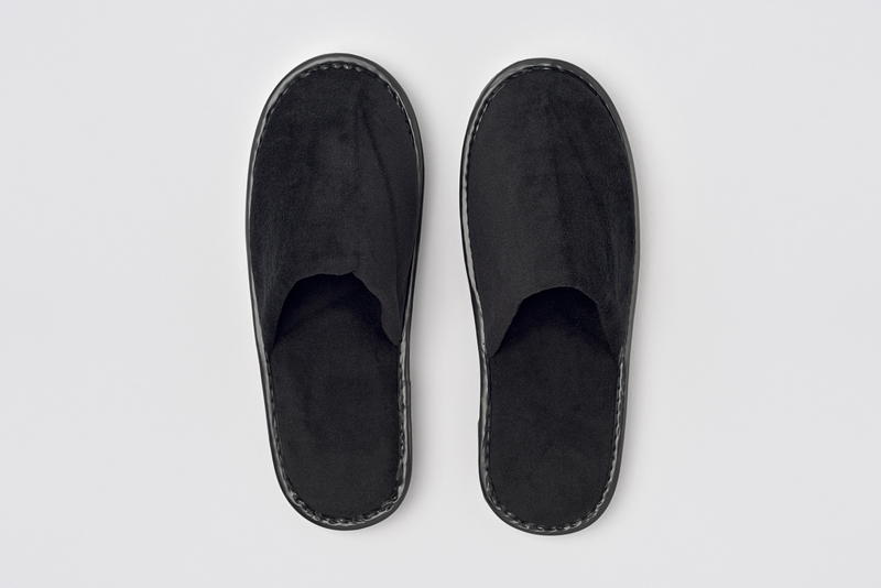 P-Andy Velour closed-toe, black, 4mm, size 29.5cm