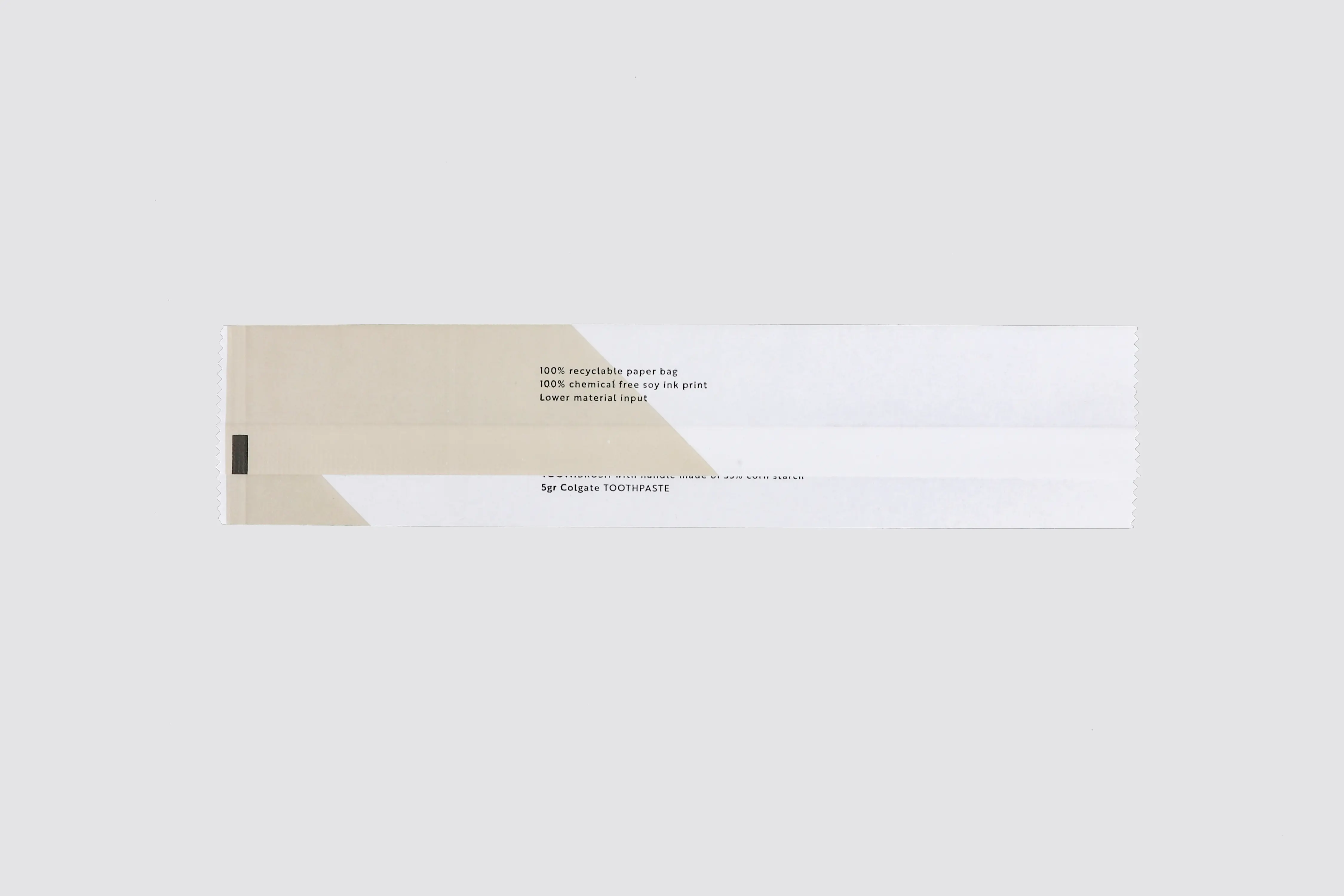 BASIC PAPER - Dental kit in paper sachet