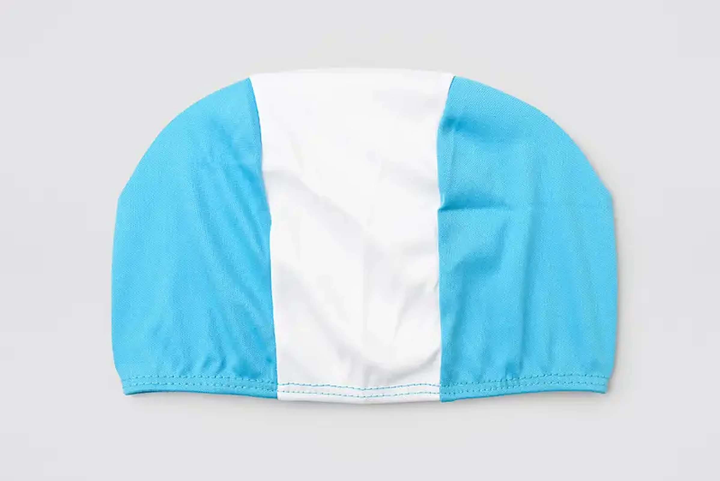 Cuffie per piscina, azzurro/bianco/azzurro