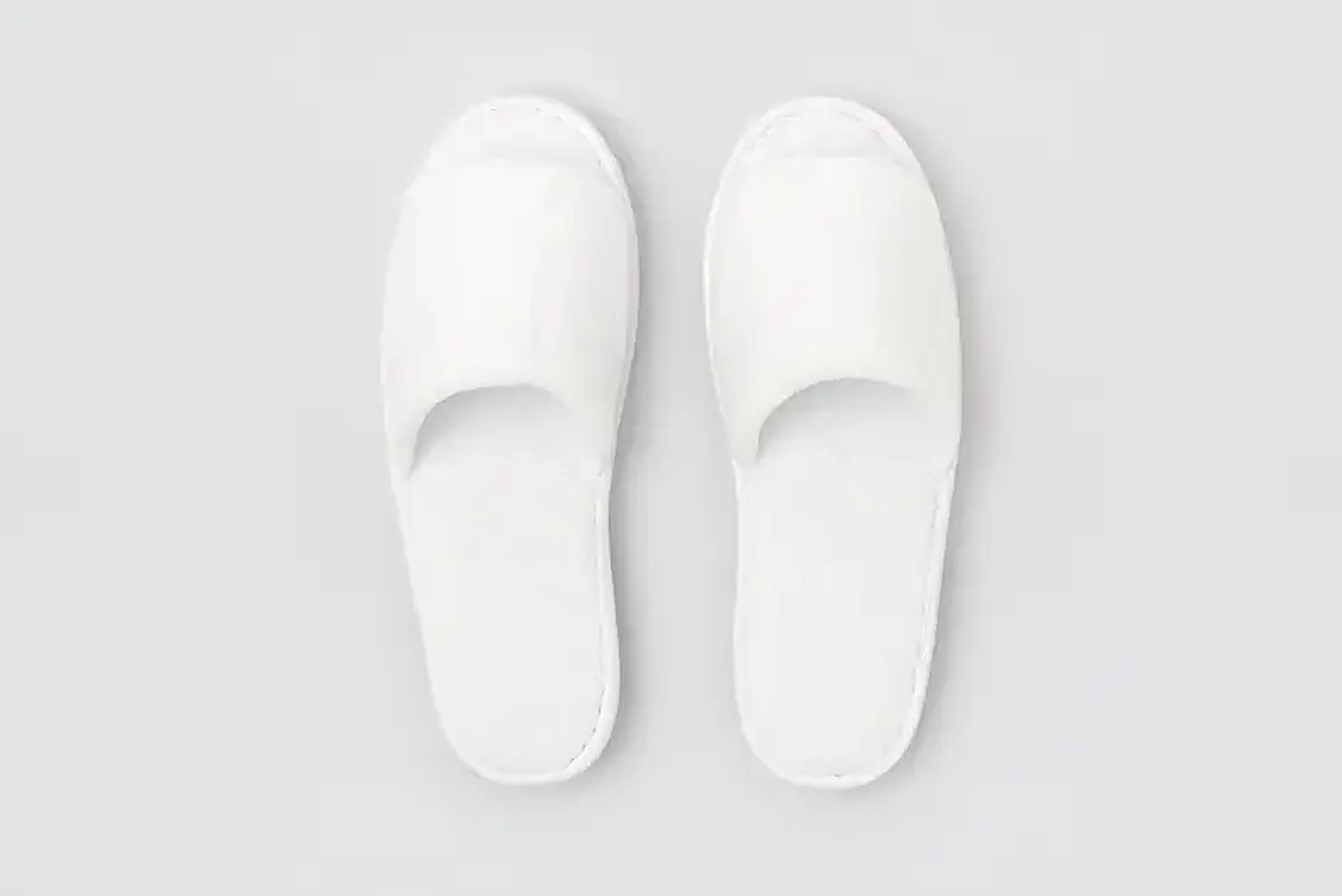 P-Stockholm aperta, colore bianco, 4mm, misura 29,5cm | pantofola per hotel
