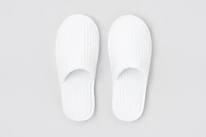 S-Coral, chiusa, bianco, misura 24cm | pantofola per hotel
