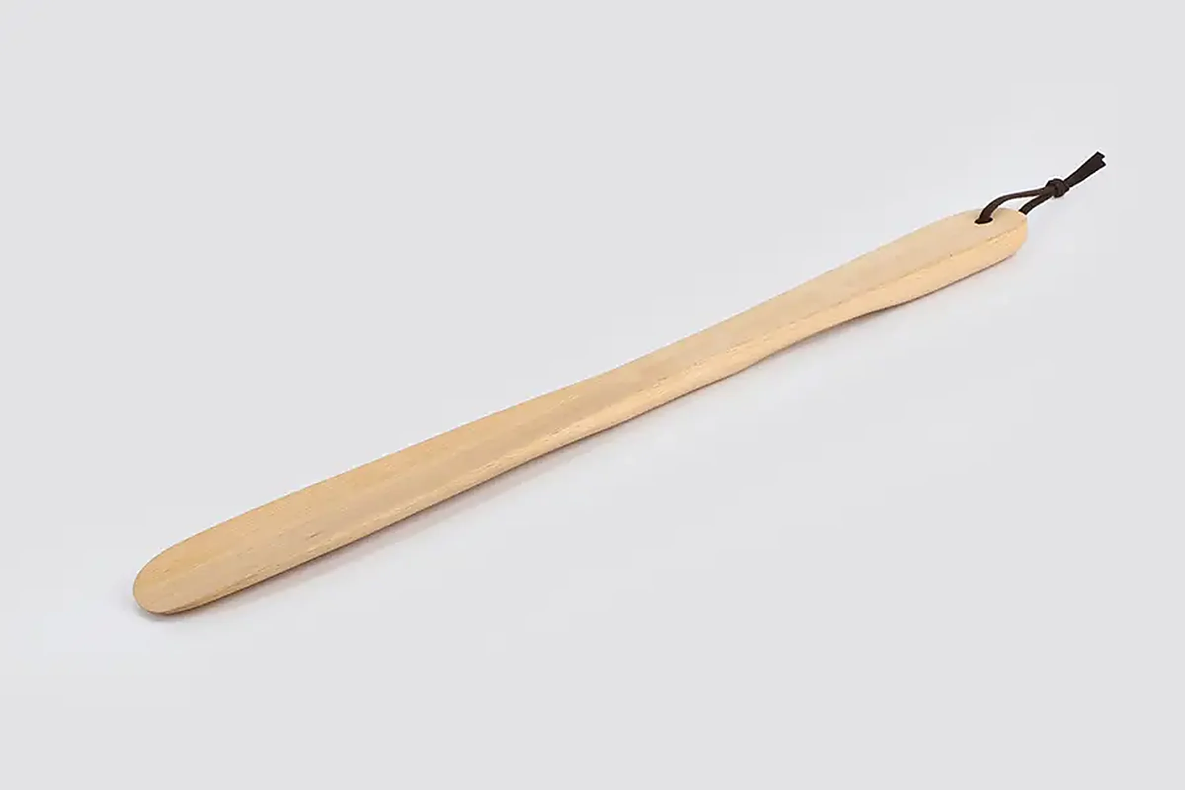 Schuhlöffel, Buchenholz, 40cm, naturfarben