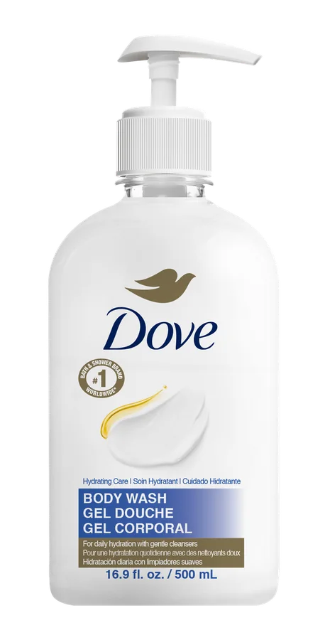 Dove Hydrating Care Body Wash distributeur 500 ml pour hôtels