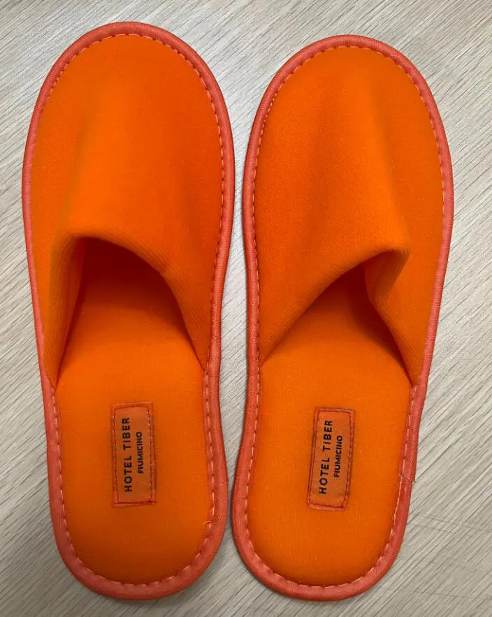 1340923 TIBER -  P-Berlin closed-toe, orange, 4mm, 28,5cm with kraft-paper band