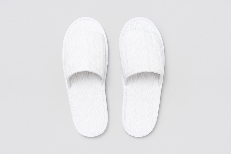 ECO-FRIENDLY LINE - Slipper Nature-Piquet offen