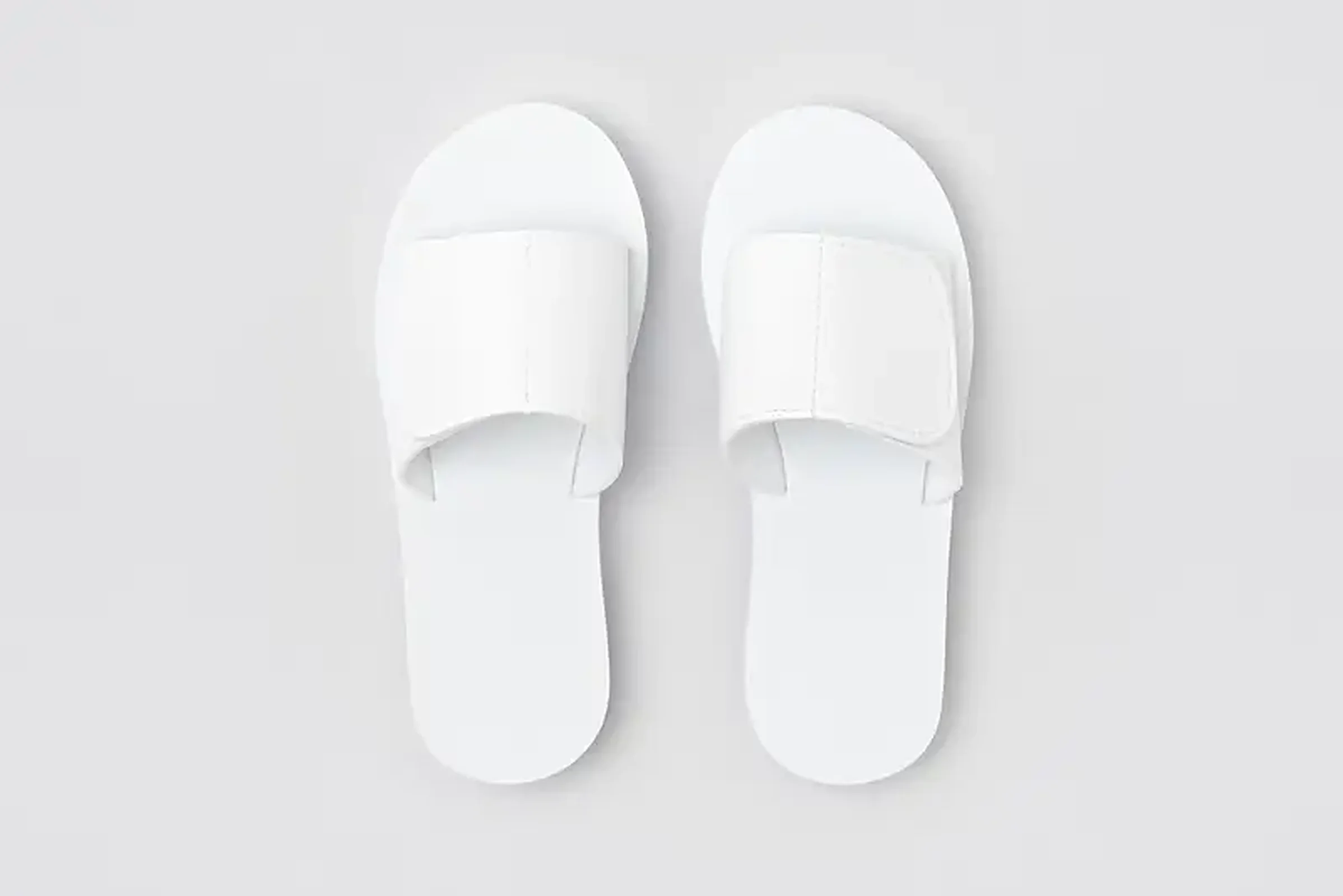 Wellness Velcro, weiß, Größe 27,5cm | Wellness-Slipper