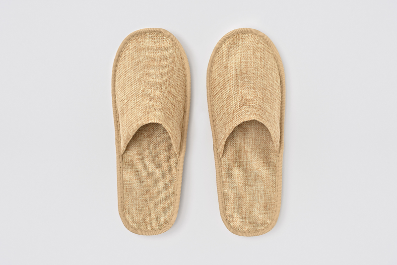 Natural-Flax closed-toe, size 28.5cm