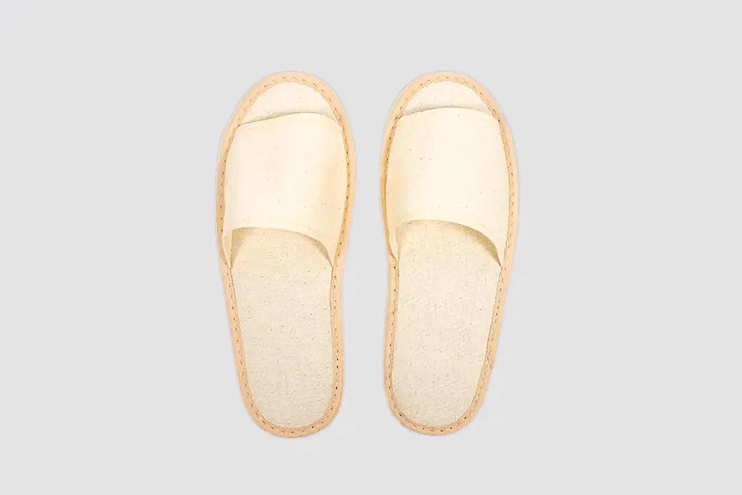 Gallura, open-toe, size 28,5cm, cork sole | Hotel slippers
