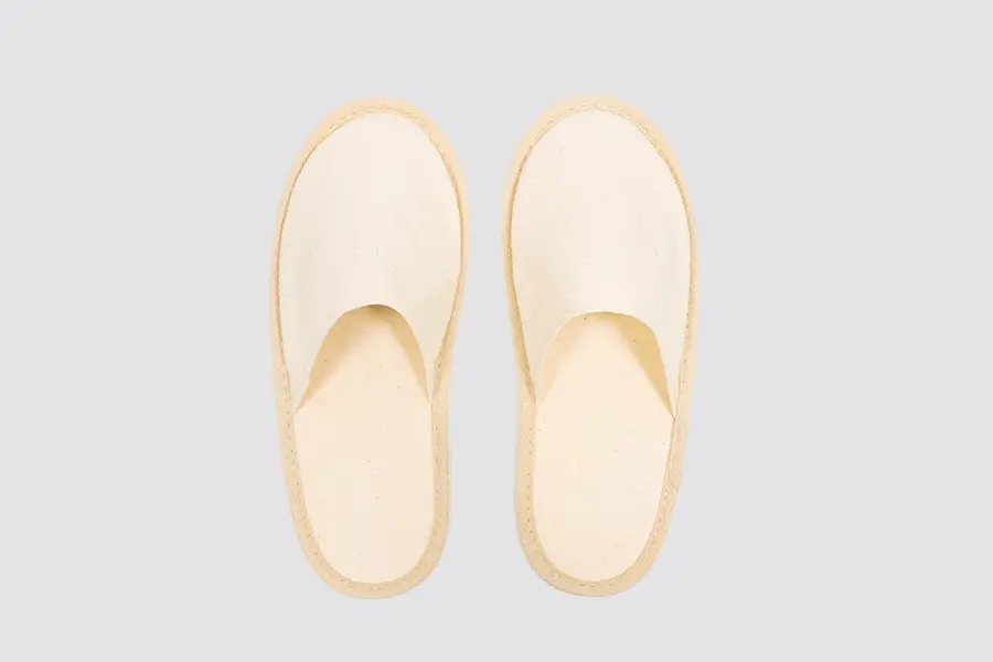 Havanna closed-toe, size 28,5cm, sugar cane sole | Hotel slippers
