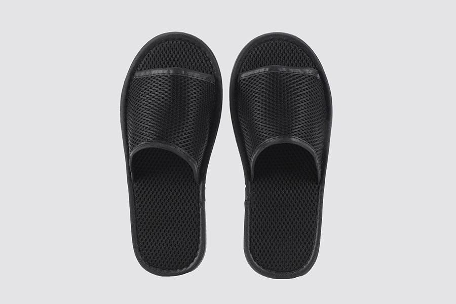 Rio open-toe, black, size 28.5cm
