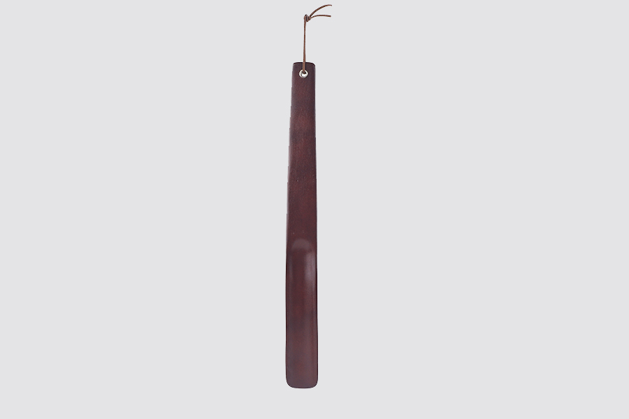 Chausse-pieds en bois, marron foncé, 38cm