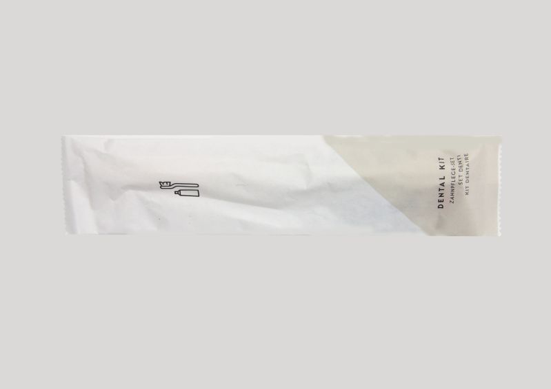 BASIC PAPER - Dental kit in paper sachet