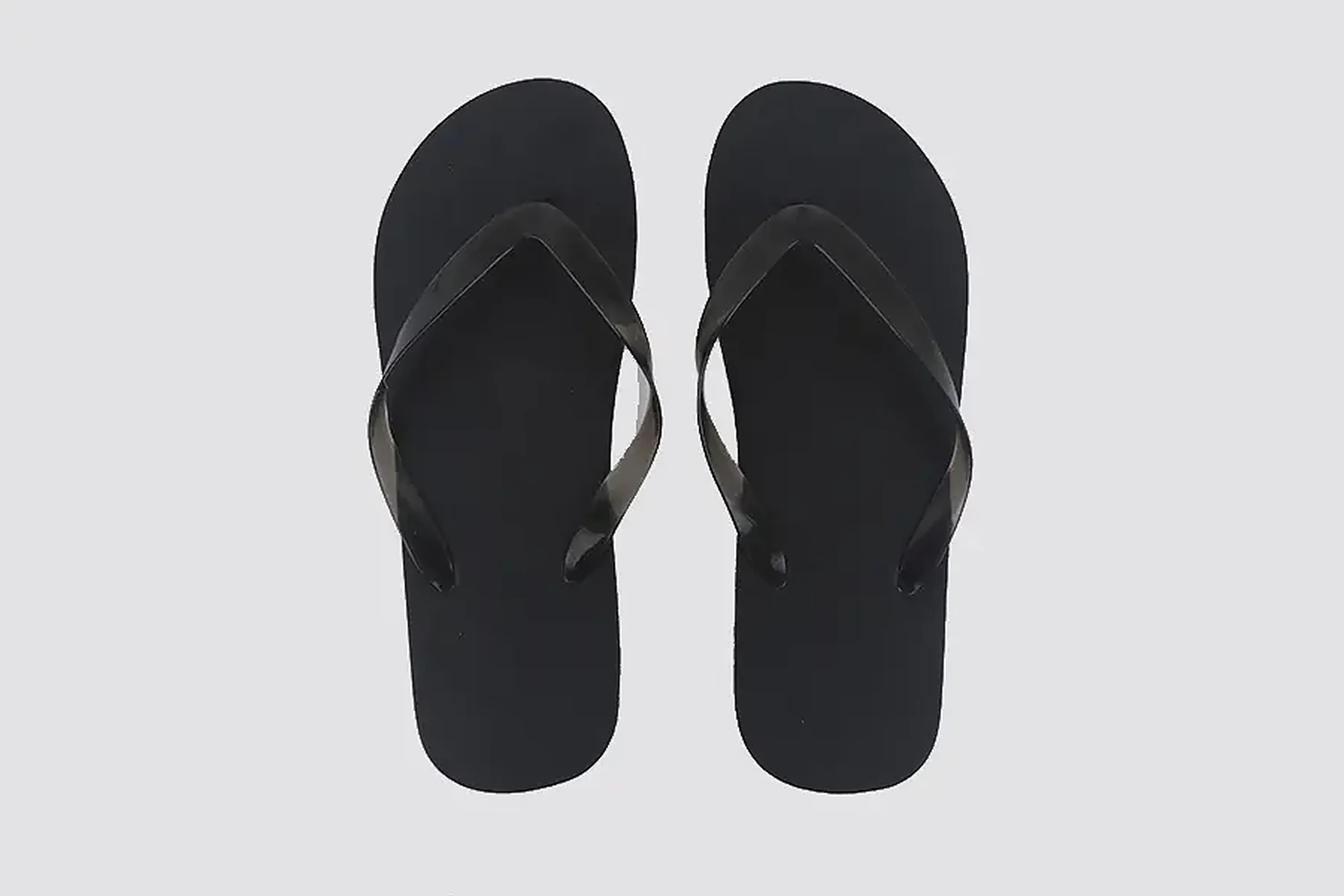 Playa Sandal, schwarz, 9mm PE, Größe 28,5cm (43) | Wellness-Slipper
