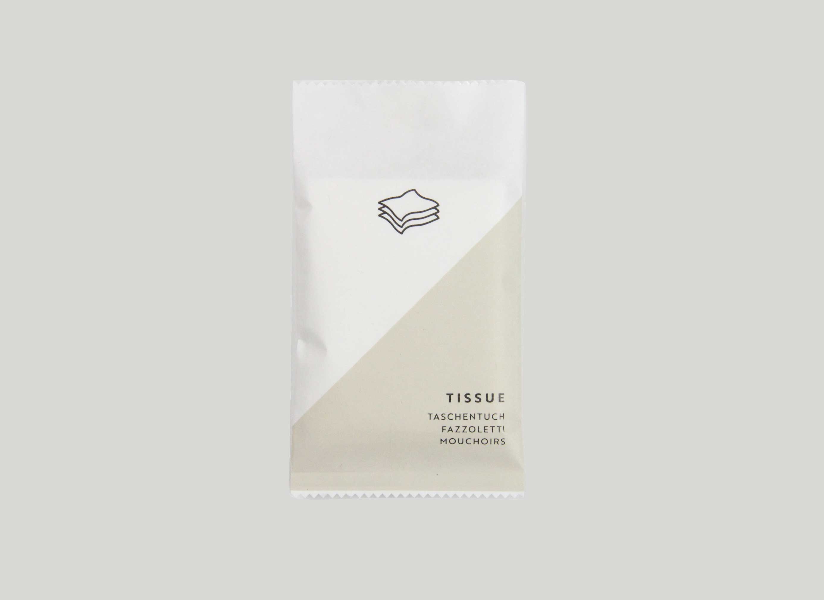 BASIC PAPER - 3 Mouchoirs dans un sachet en papier