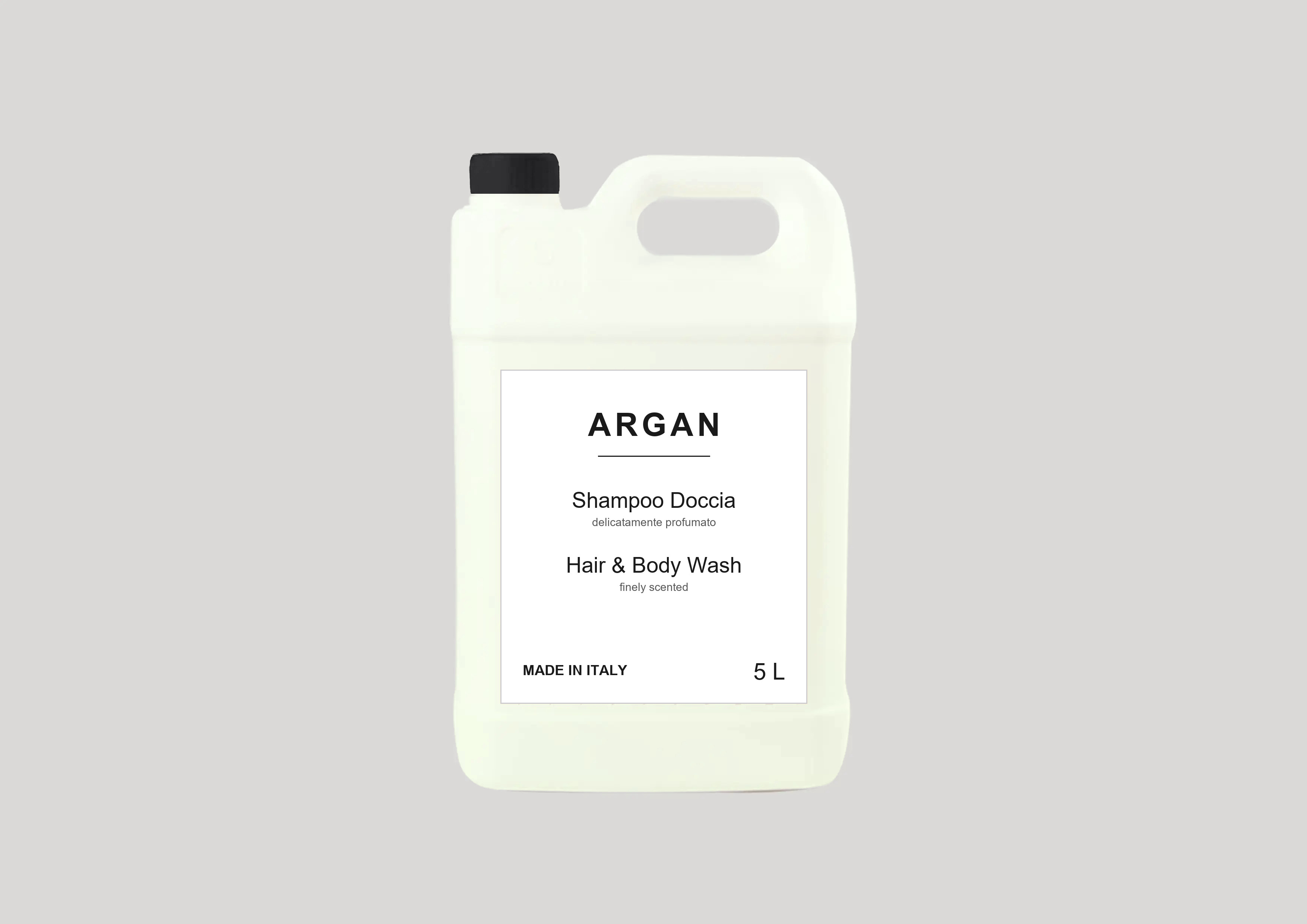 Argan – Tanica ricarica 5 L, shampoo-doccia