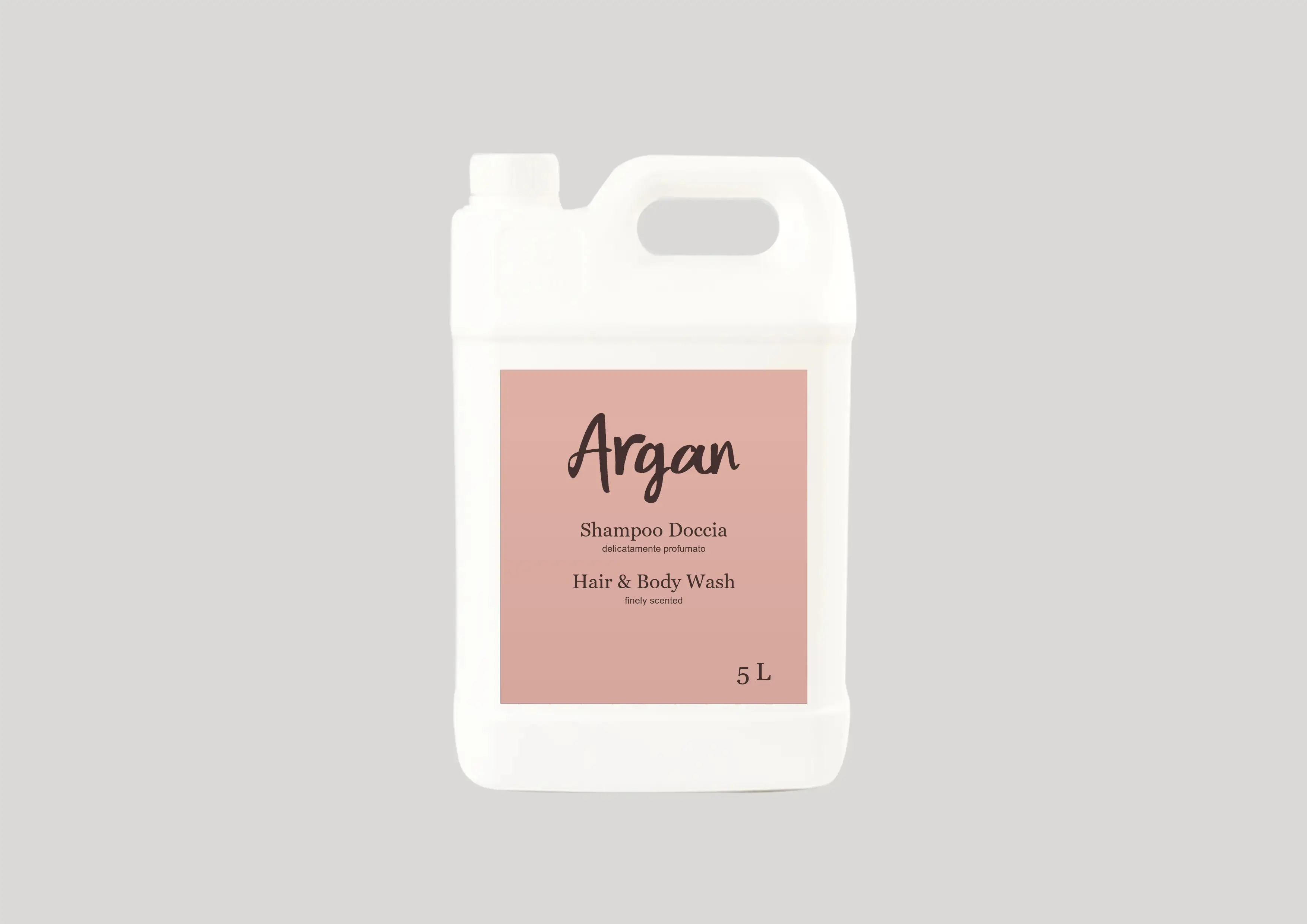 Argan – Bidón de recarga 5 L, gel de cabello y cuerpo