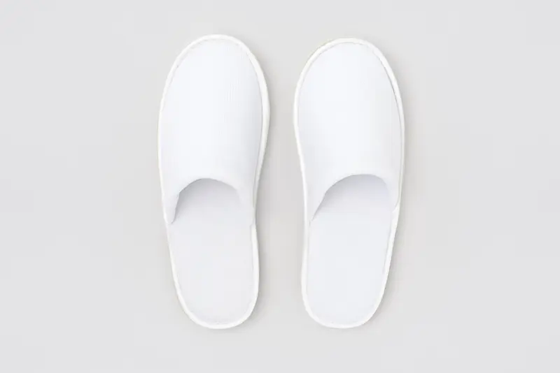 P-Superior chiusa, bianco, 28,5cm | pantofola per hotel
