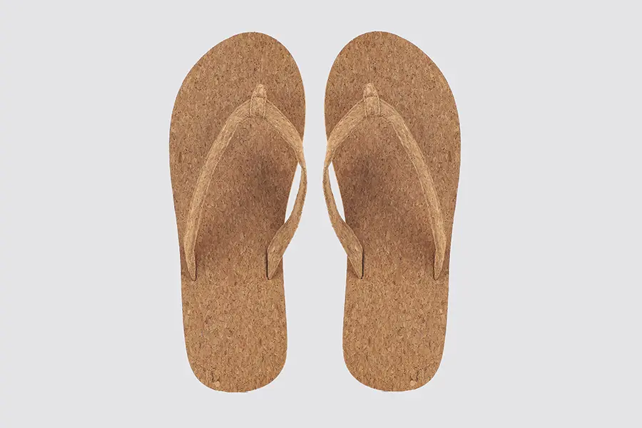Corteccia Sandal, chancleta, longitud 28,5cm, 100% corcho