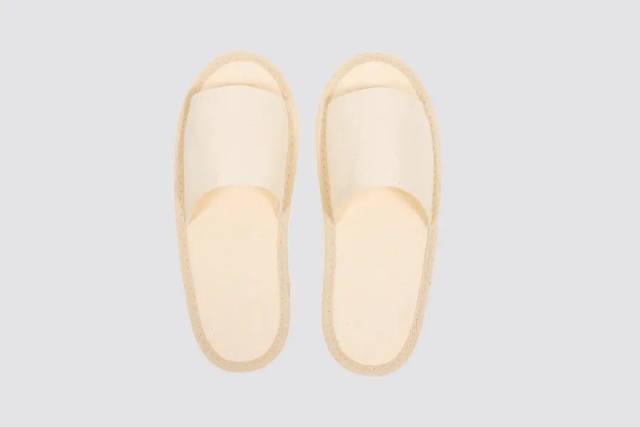 Havanna, open-toe, size 28,5cm, sugar cane sole | Hotel slippers
