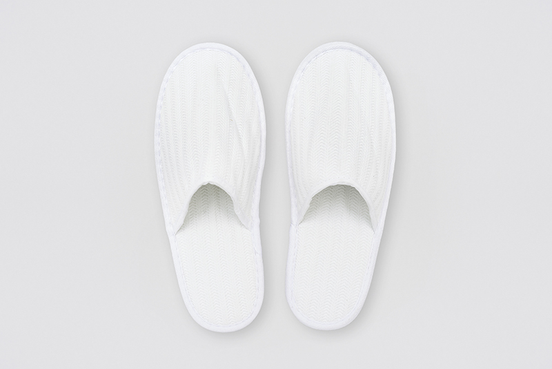 ECO-FRIENDLY LINE - Slipper Nature-Piquet, geschlossen, 27,5cm