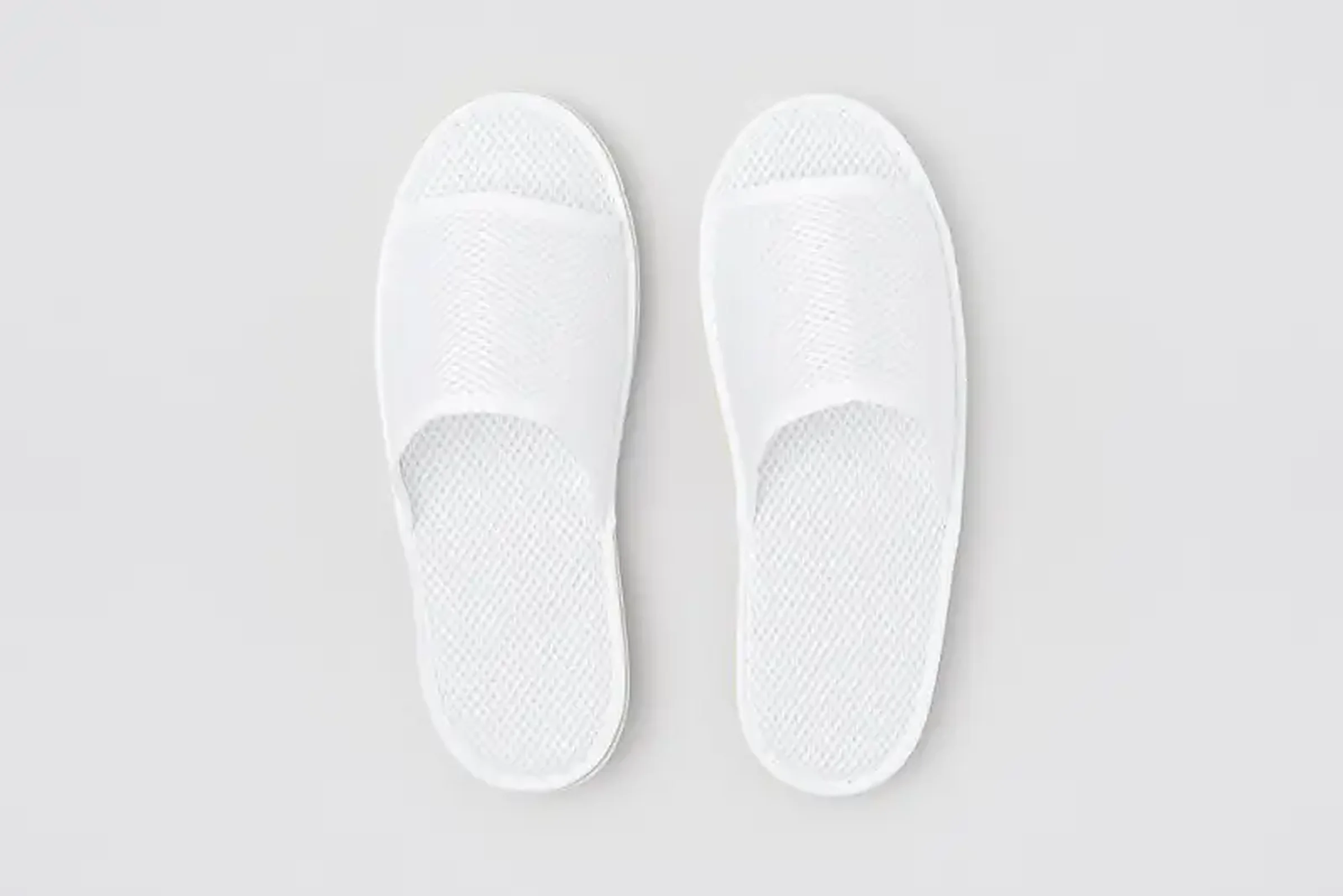Rio, offen, weiß, Größe 28,5cm | Wellness-Slipper
