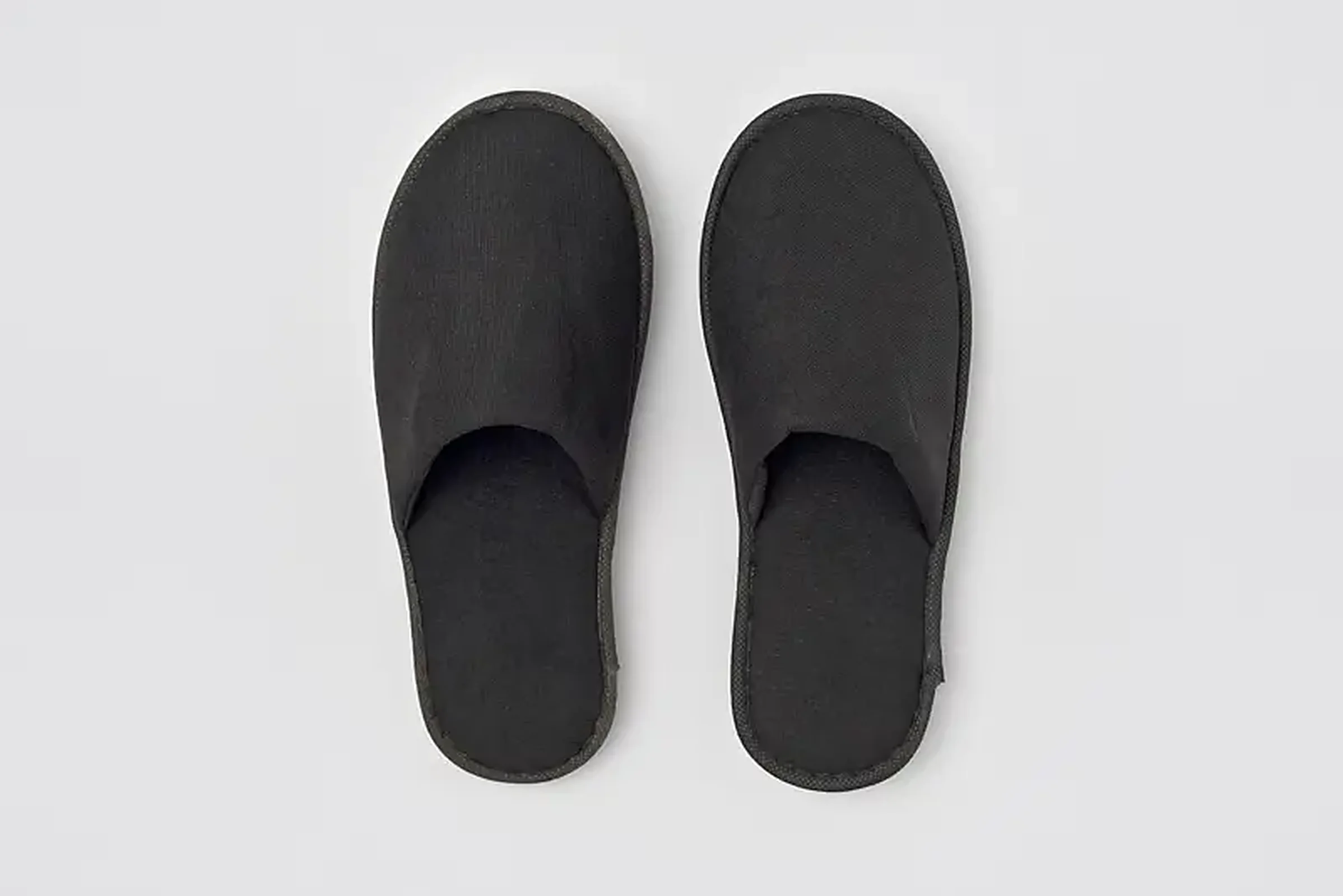 P-London, geschlossen, schwarz, Größe 28,2cm | Hotelslipper
