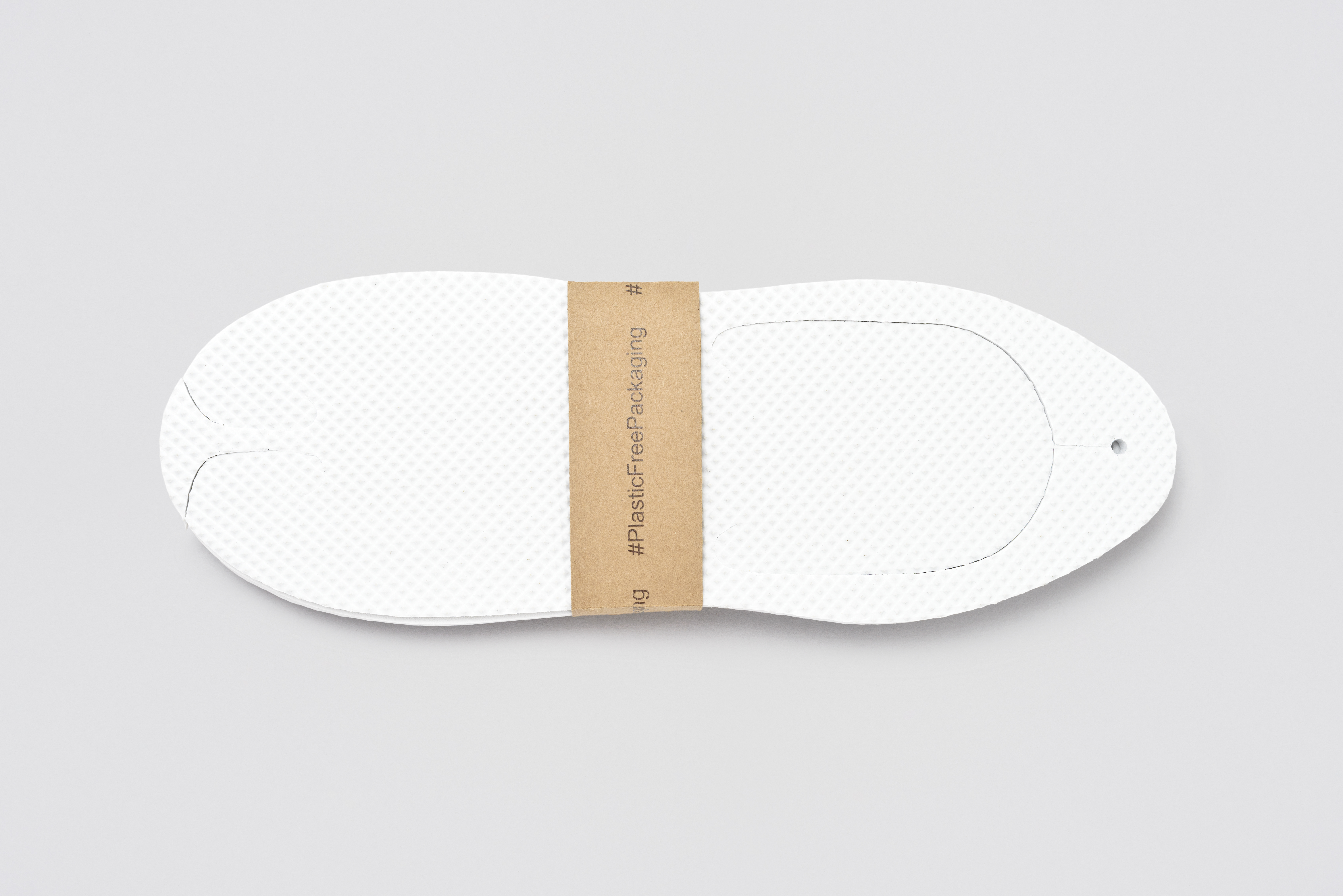 Hammam Sandal, white, size 28.2cm, #PlasticFreePackaging