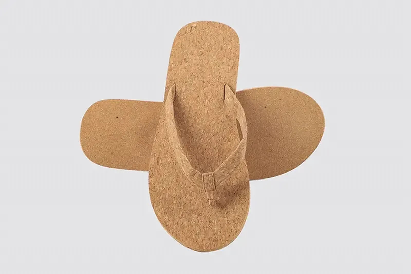 Tong Corteccia Sandal en liège, ligne Green Wellness Chaussons
