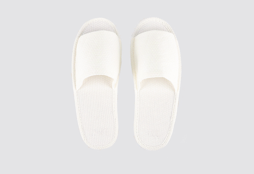 Lotus, open-toe, white, size 28.5cm