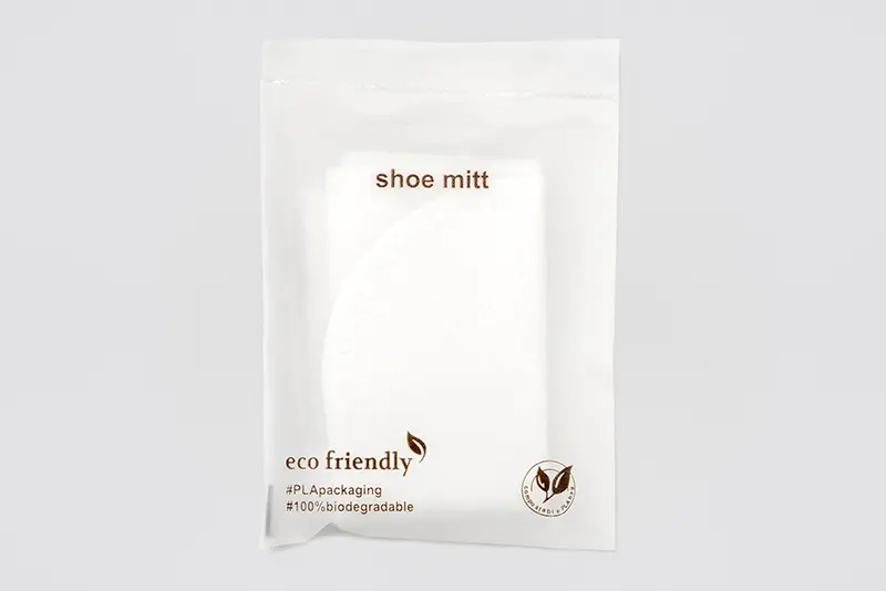 PLA ECO-FRIENDLY - Guanto lucidascarpe in tessuto non tessuto