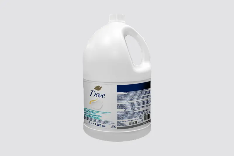 Dove Professional Hydrating Care – Bidon de recharge 5 L, Après-shampooing