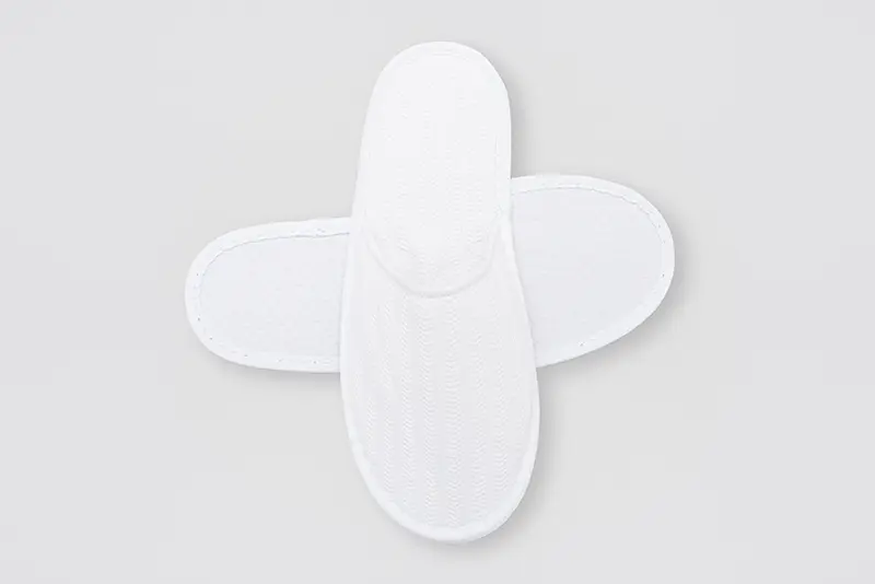 ECO-FRIENDLY LINE - Slipper Nature-Piquet, geschlossen, 27,5cm