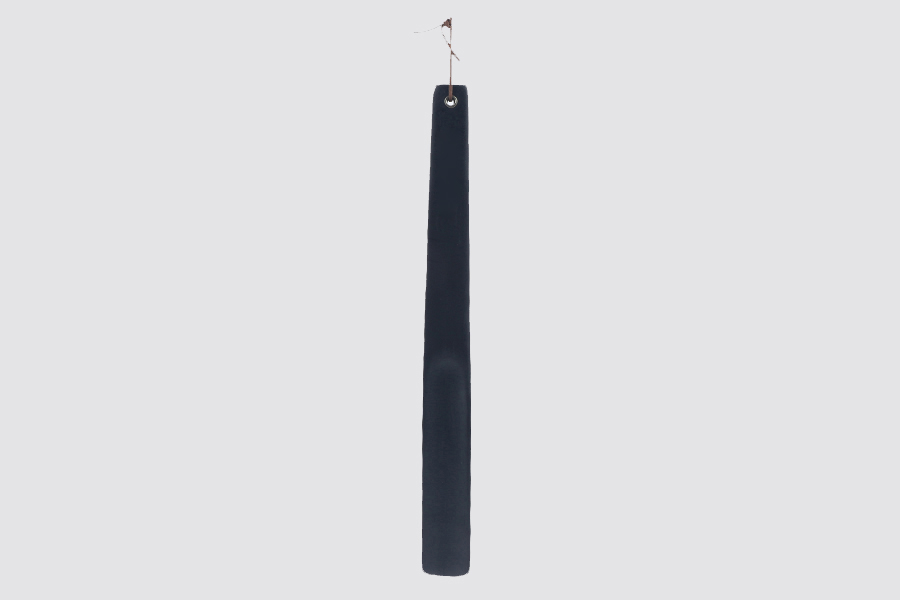 Calzascarpe in legno lungo, colore nero 38cm