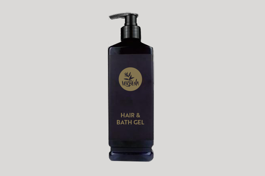VERBENA FLYING SAUCER - Hair & Bath gel 400ml, cap with pump "Flying Saucer"