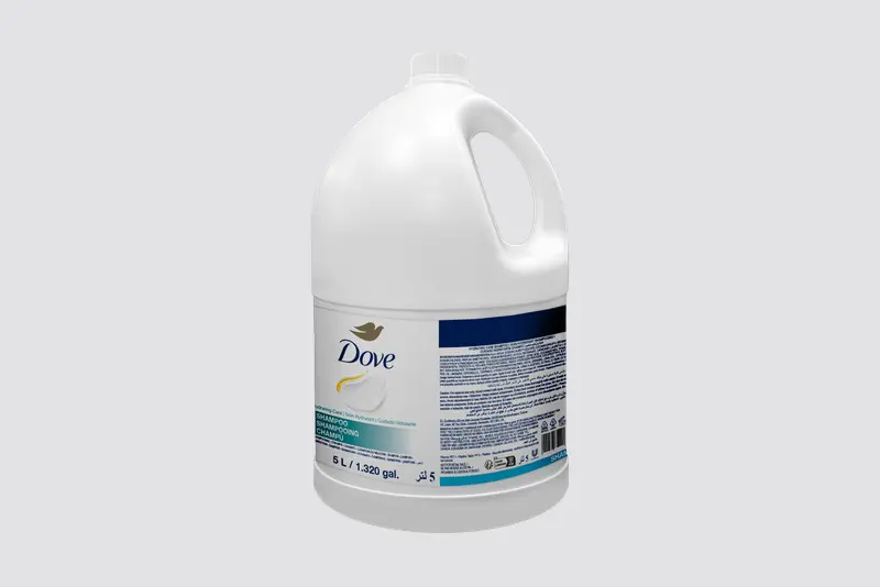 Dove Professional Hydrating Care – Bidon de recharge 5 L, Shampooing