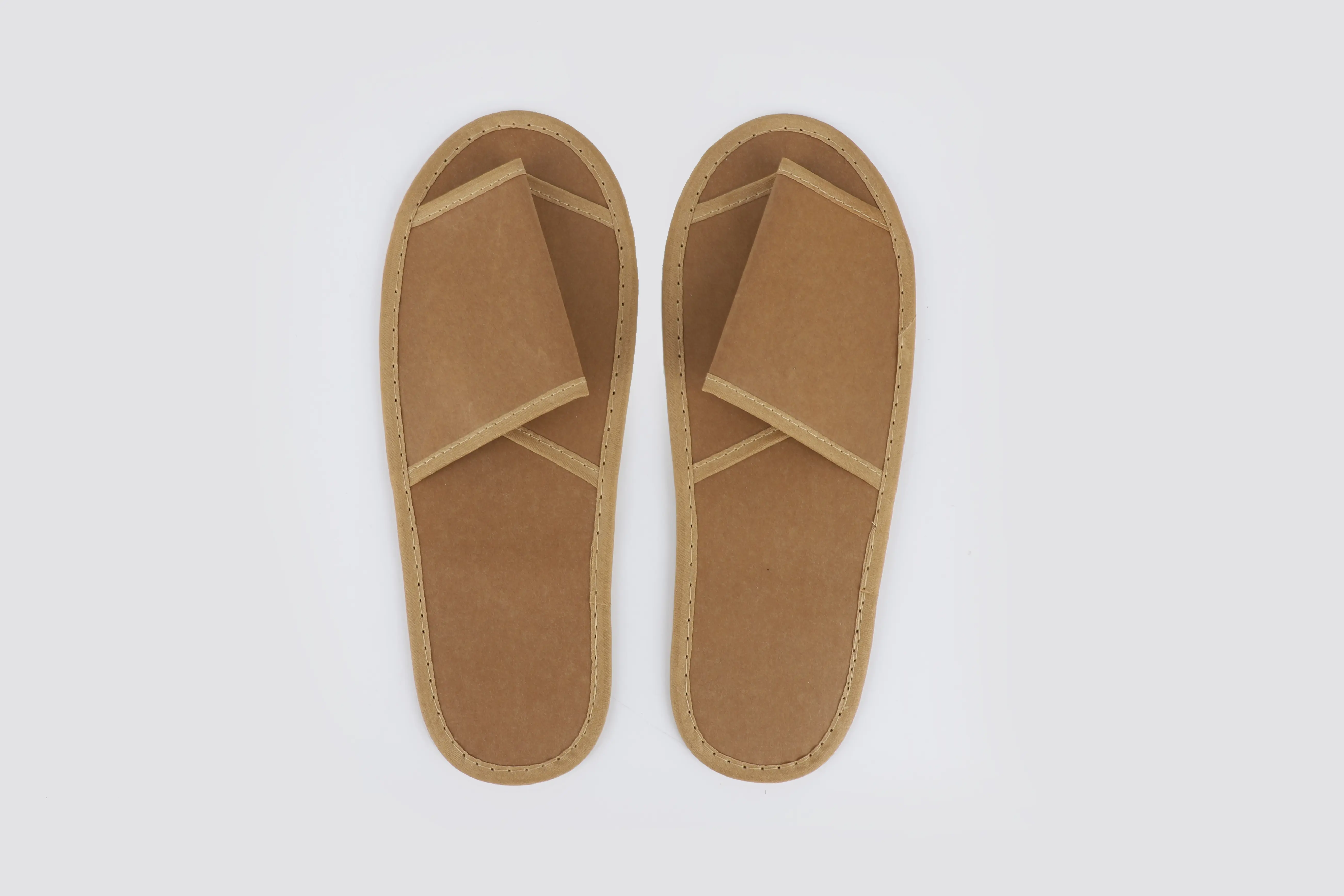 Palau, open-toe, size 29cm, straw-cellulose | Hotel slippers